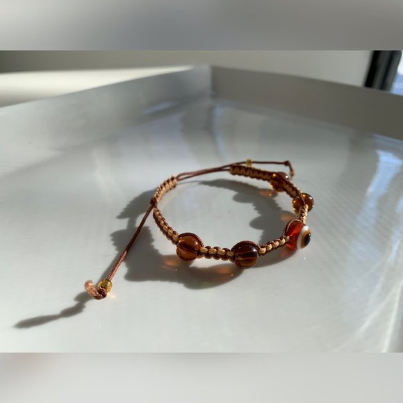 Swarovski Beaded Crochet Handmade Bracelet - Picture 4 of 5